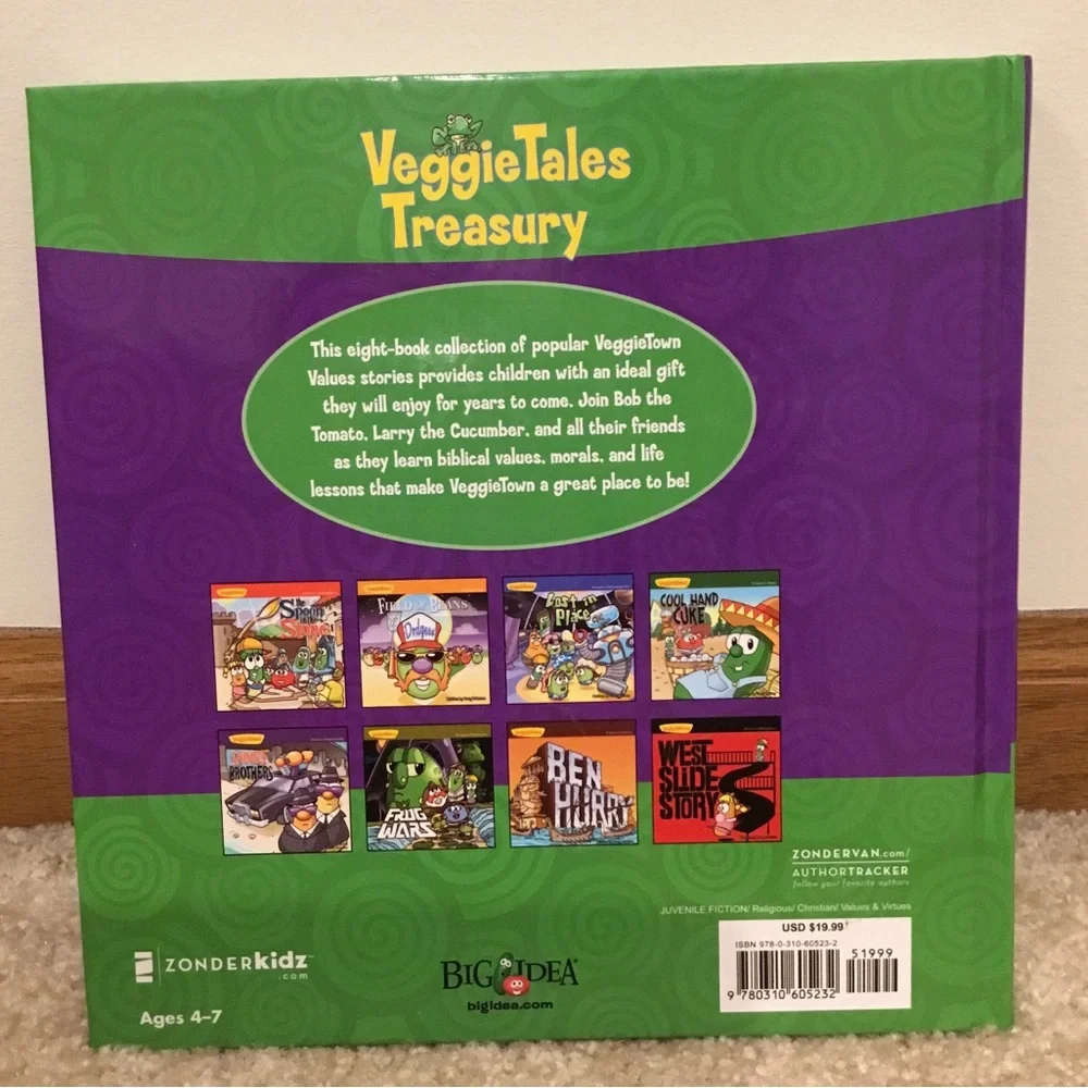 VeggieTales Treasury Hardcover Book